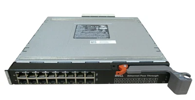 Dell 10G-PTM 10GBE 16-Port RJ45 Ethernet Pass Through Module for M1000e WW060 - Image 1 of 4