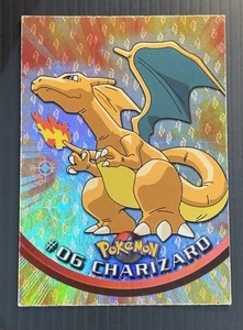 1999 Topps Pokemon Series 1 Charizard #06 Rainbow Foil 3rd Print “Flames”  - Picture 1 of 9