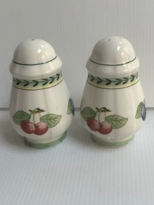 VILLEROY & BOCH FRENCH GARDEN FLEURENCE COLLECTION SALT & PEPPER SET GERMANY - Picture 1 of 10