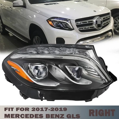 Right Side LED Headlight For 2017-2019 Mercedes Benz GLS550/63 - Image 1 of 4