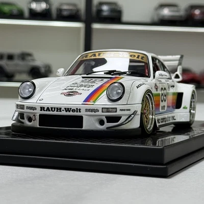 TGM 1/18 Porsche 964 RWB White #89 (911) 24h LE MANS 1980 Apple Race - Immagine 1 di 4