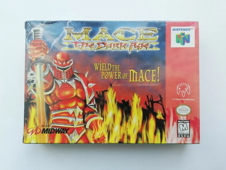 Nintendo 64 N64 NTSC-U Mace: the Dark Age USA Nuovo Sigillato - Immagine 1 di 4