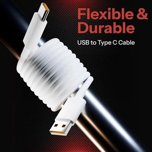 7X 80W SuperVooc/Dart USB to Type C, Fast Charging Cable Compatible for Realme - Picture 1 of 4