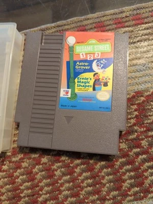 Sesame Street ABC NES (Nintendo Entertainment System, 1989) Cart Only! - Image 1 of 3
