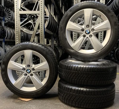 4x Original BMW Winterräder 205/55 R17 95H - für 2er F45 AT F46 GT 2225 - Bild 1 von 3