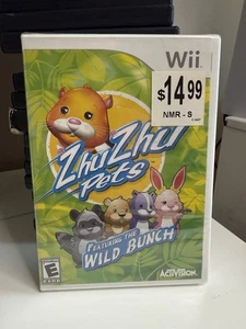 Zhu Zhu Pets: Featuring the Wild Bunch (Nintendo Wii, 2010) - Picture 1 of 3