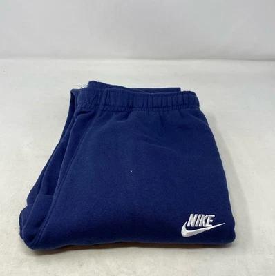 Pantalones de chándal Nike Sportswear Club polar para hombre medianos - azul marino medianoche BV2671-410 Foto 1 de 4