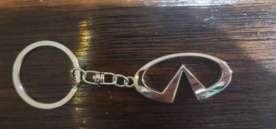Infiniti Logo 3D Metal Keychain - Image 1 of 3