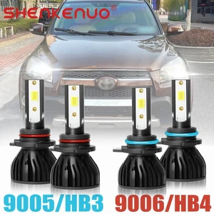 For 2006-2012 Toyota RAV4X XA30 9005&9006 LED Headlight Bulbs High Low Beam - Bild 1 von 13