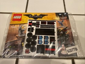 Lego Batman 70917 Batmobile Sealed New In Bag Instruction Manual w/Sticker Sheet