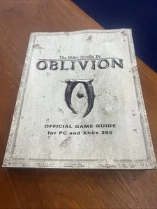 The Elder Scrolls IV Oblivion Prima Official Game Guide Book For Xbox 360 & PC - Picture 1 of 2