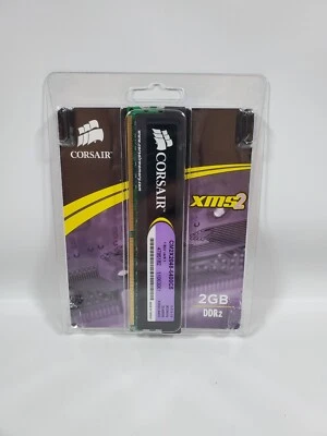 CORSAIR XMS2  2GB DDR2 PC2 6400 C5 Memory CM2X2048-6400C5 NEW SEALED - Image 1 of 2