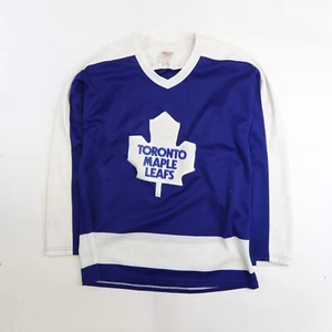 Camiseta deportiva de hockey vintage Toronto Maple Leafs CCM talla mediana NHL - Imagen 1 de 15