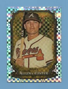 2024 Topps Allen & Ginter Chrome X-fractor #68 Austin Riley **Case Hit** - Picture 1 of 2