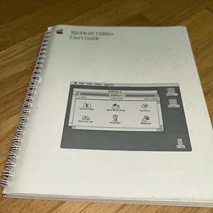 1988 APPLE MACINTOSH UTILITIES USER'S' GUIDE - Foto 1 di 9