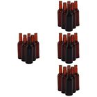  4 Pieces Mini Beer Bottles Accessories Doll House Decoration