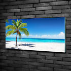 Acrylglas-Bild Wandbilder Druck 100x50 Deko Landschaften Tropischer Strand