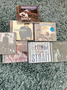 Country Collection CDs, 7, Toby Keith, Alan Jackson, George Strait, and more! - Picture 1 of 3
