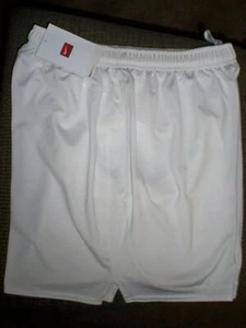 PANTALONES CORTOS DE CAMPO ATLÉTICO ACTIVO NIÑAS JÓVENES NIÑOS NIKE EQUIPO BLANCO NUEVOS $30 - Imagen 1 de 4