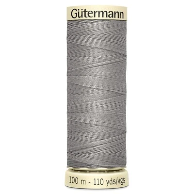 Sew All Gutermann Machine Thread, 100m, Blacks Greys, 2t100