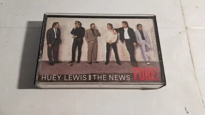 Vintage Fore! By Huey Lewis And The News Cassette Tape - Image 1 of 3