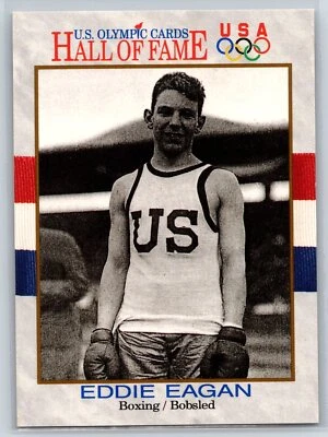 1991 Impel US Olympic Hall of Fame Eddie Eagan Boxing #17 - Image 1 of 2