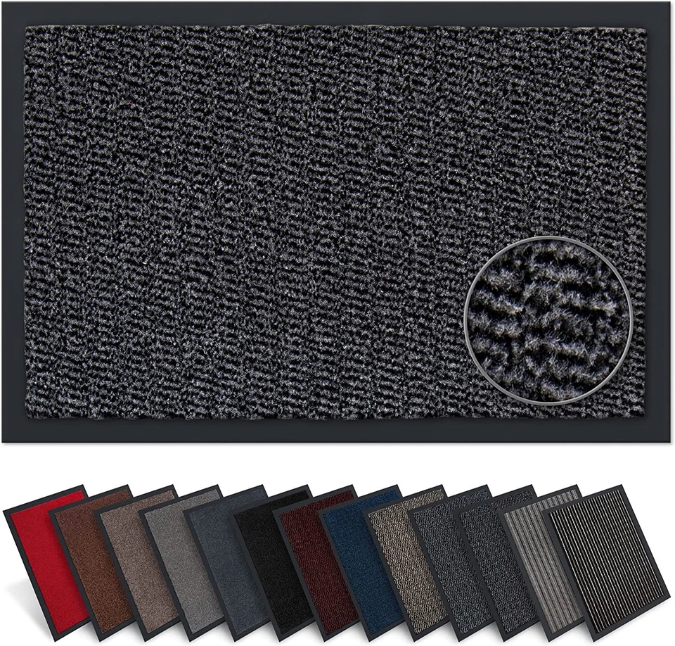 Schmutzfangmatte - 5 Größen - 11 Farben - Fußmatte Türmatte Sauberlaufmatte - Bild 1 von 1