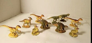 Menge 10 Vintage 1997 UCS & AMBLIN JURASSIC PARK FIGUREN Druckguss Metall - Bild 1 von 10