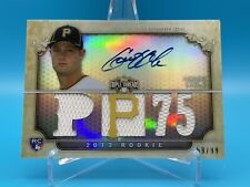 2013 Topps Triple Threads Gerrit Cole Rookie Auto Jersey Patch /99 Yankees
