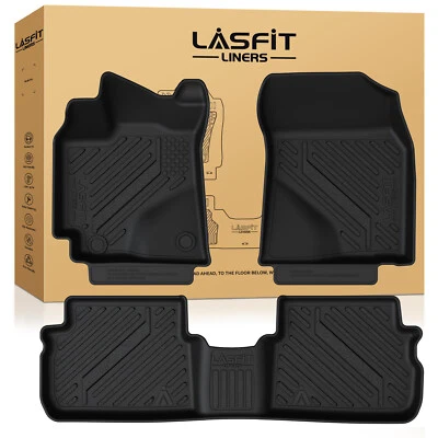 LASFIT Floor Mat for Toyota Corolla / Matrix 2009-2013 Waterproof 1st & 2nd Row Foto 1 de 4