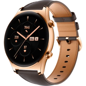 HONOR Watch GS3 1.43" 45.9mm Classic Gold Leather Strap Smart Watch By FedEx - Picture 1 of 3