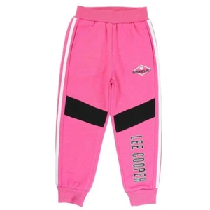 Girls' Jogging Pants. Fuchsia Color. Lee Cooper No. 2, Ages 2 To 14 - Picture 1 of 6