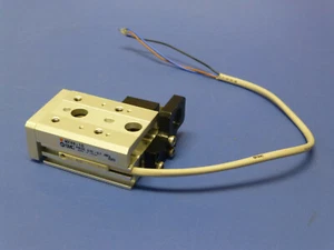 SMC MXS6-10 Pneumatic Slide with D-M9N Sensor - Picture 1 of 4