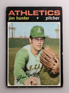 1971 Jim Hunter #45 Topps - Picture 1 of 2