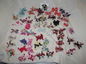 58 Gymboree Girl Bows Hair Clips Huge Lot Curlies Corker Vintage - Picture 1 of 5