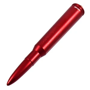 Anodized Red 50 Caliber Bullet Stubby Antenna For Chevy GMC Silverado & Sierra - Bild 1 von 3