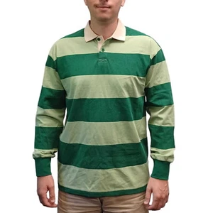 Steve Long Sleeve Polo Shirt Costume Blue's Clues TV Show Green Striped 90s Host - Picture 1 of 8