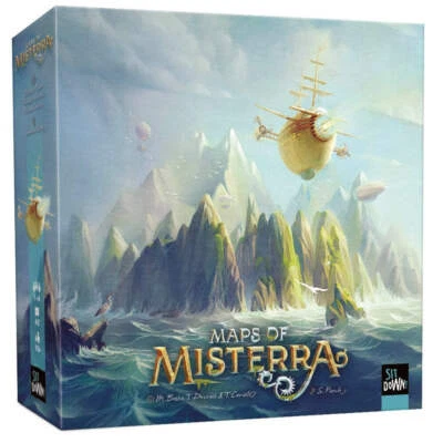 Maps of Misterra Strategy Game for Fun Challenging Engaging Tabletop Gaming - Image 1 of 2