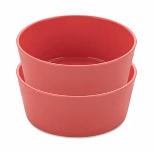 Koziol Bowl Connect Bowl, Bowl, Plastic-Wood Mix, Nature Coral, 890 ml - Picture 1 of 2