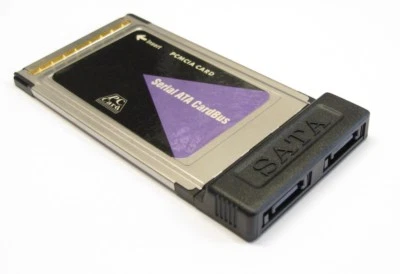 Raccomandata P. - Scheda PCMCIA Cardbus 2 Porte SATA  Serial ATA - Immagine 1 di 2