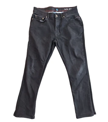 Nat Nast Jeans Men's 34x30 Black Straight Baggy Loose Skater Goth Grunge Emo Y2K - Image 1 of 4