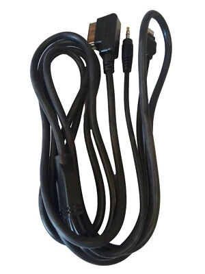 Audio Cable For Audi Ami A3 A4 A6 A8 TT Connector for iPhone 6ft 6 feet - Image 1 of 3