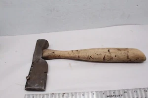 Vintage Vaugham Super Steel Carpenters Roofing Hatchet Hammer Axe Shingle - Picture 1 of 6