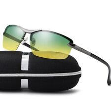 Aluminium HD Polarized Photochromic Sunglasses Men UV400 Sport Driving Glasses