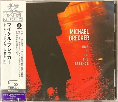 Michael Brecker Jazz NEW CD(SHM-CD) Time Is Of The Essence Pat Metheny Japan OBI - Image 1 of 2