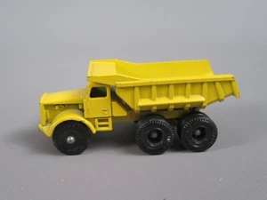 B503 Vintage 1957 Matchbox 6 UK Euclid Dump Truck TP Yellow Lesney Moko - Bild 1 von 10
