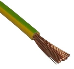 Cavo di messa a terra 4 6 10 16 25 35 50 70 95 120 150 240 mm2 verde/giallo merce al metro - Foto 1 di 2