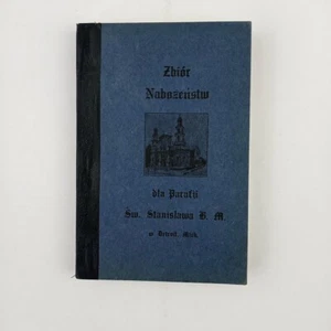 St Stanislaus / Sw Stanislawa Detroit MI Book of Set Services Prayers VTG 1934 - Picture 1 of 8