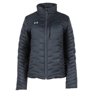 Under Armour ColdGear Damen-Reaktorjacke, Stealth grau/Stahl, Größe XS, Neu mit Etikett - Bild 1 von 5