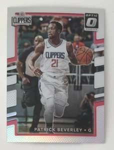 2017-18 Panini Donruss Optic Patrick Beverley Clippers Silver Holo Prizm #61! - Imagen 1 de 2